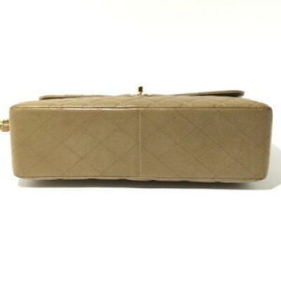 Christmas CHANEL Matelasse Chain Shoulder Bag Beige x - Picture 7 of 16